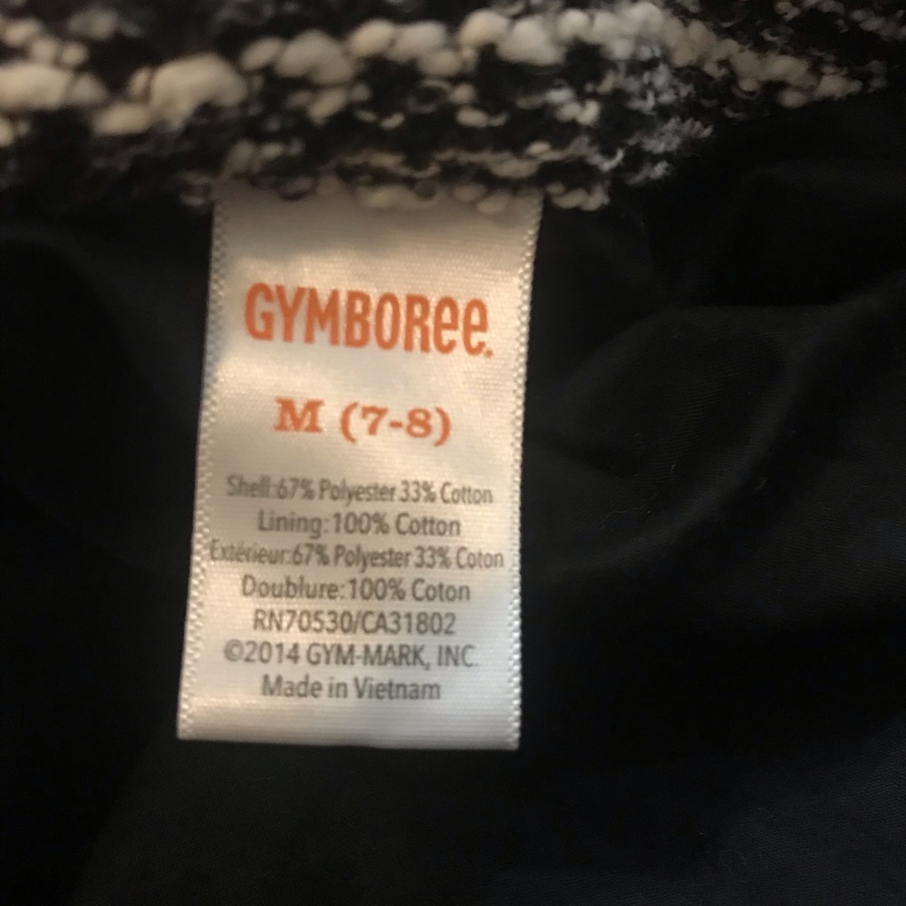 ADORABLE Gymboree Ruffle Hem Tweed Jacket (S. 7-8) - Picture 5 of 6
